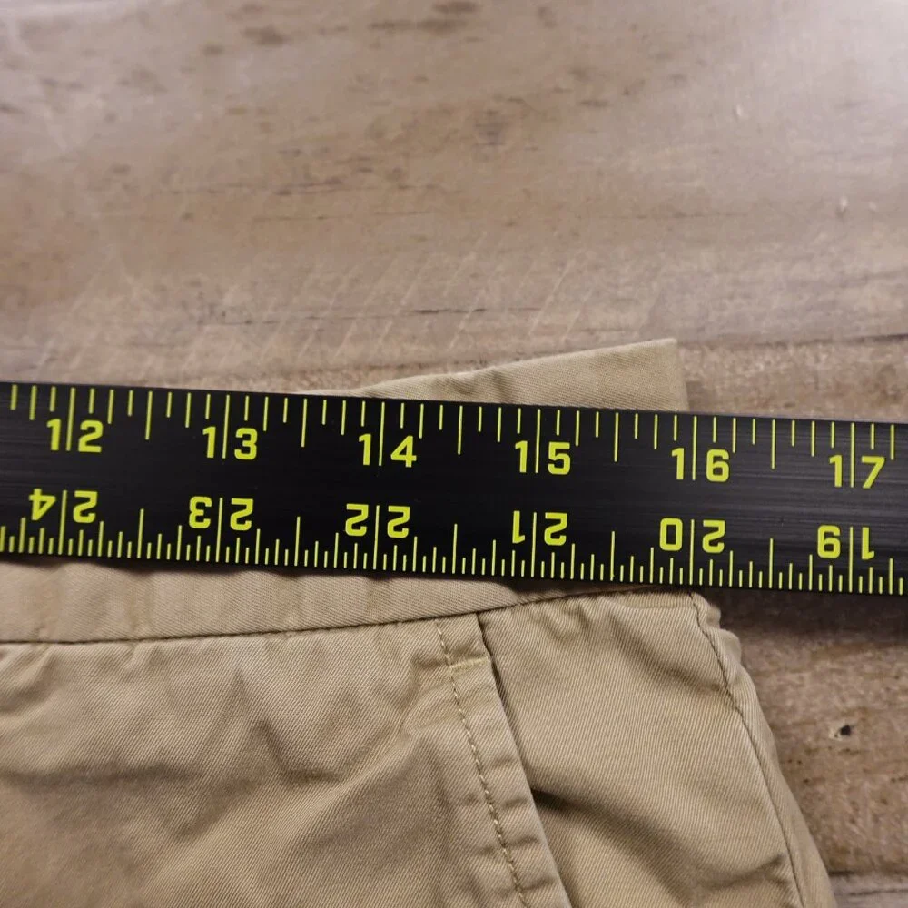 Polo Ralph Lauren Chino Shorts Men’s 33‎ Khaki 11” Inseam Classic Casual